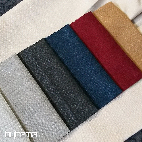 Unicolored design decorative fabric GERSTER 7650