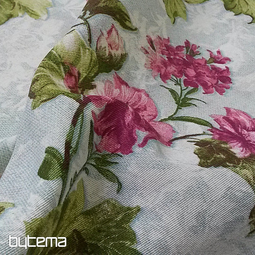 Decorative fabric HORDENZIE LEONE turquoise