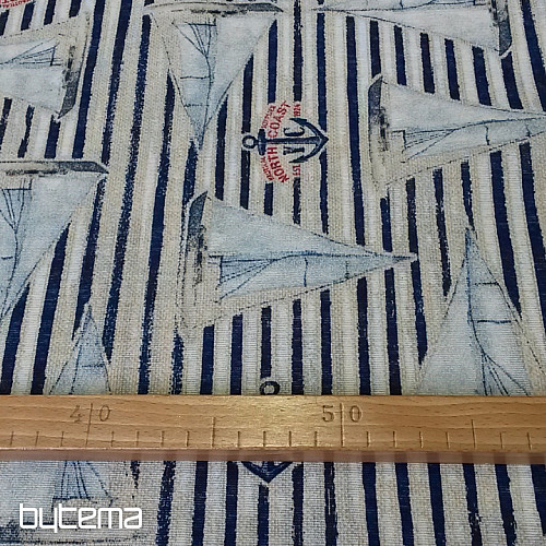 Decorative fabric AQUA