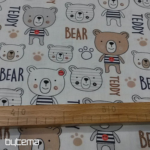Decorative fabric TEDDYBEAR