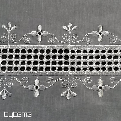 Modern embroidered curtain 733