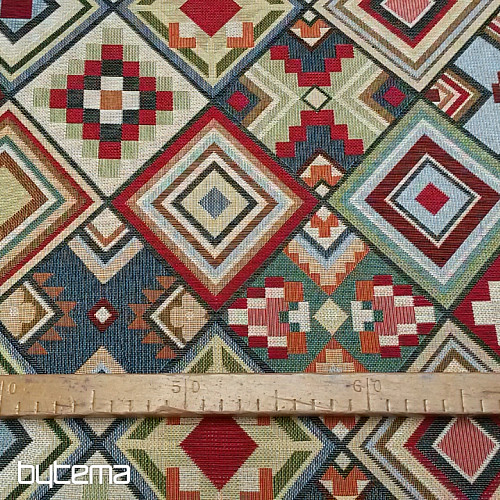 Tapestry fabric AZTEC big