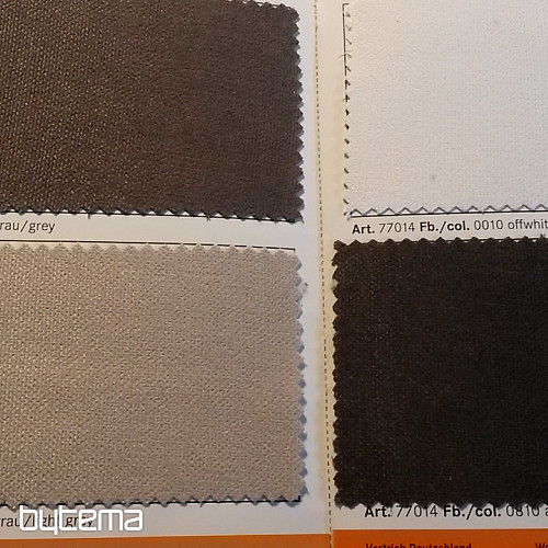 One-color designer decorative fabric GERSTER 77014