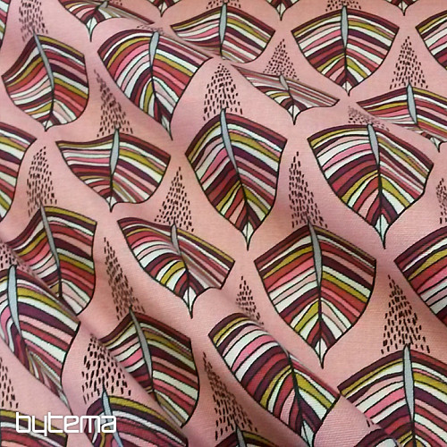 Decorative fabric EKOZI pink