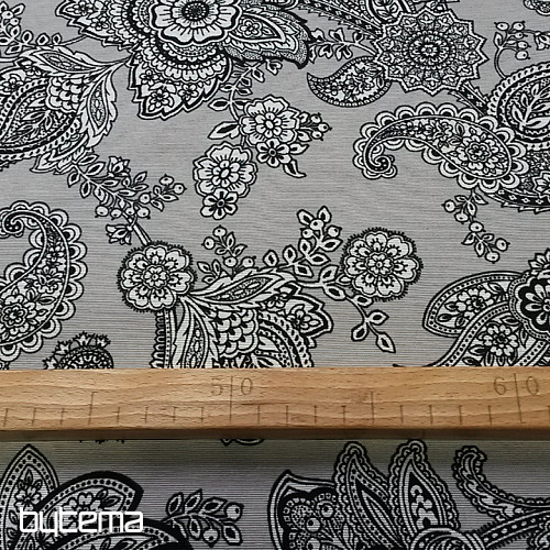 Decorative fabric MASALA grey