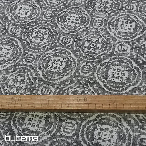 Decorative fabric CANCUN grey
