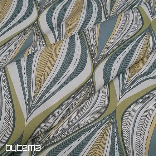 Decorative fabric ROMBOS green