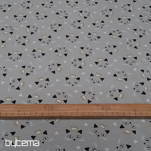 Cotton jersey MAOUCHA grey