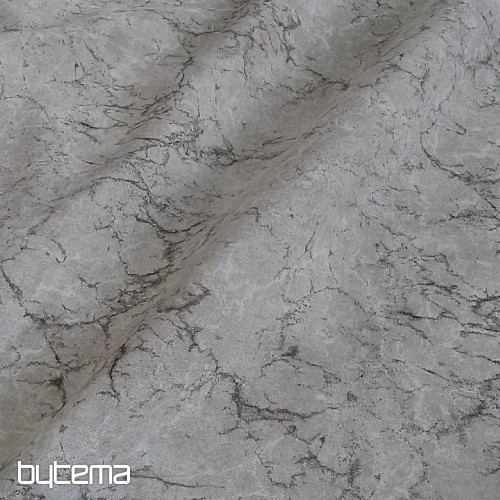 Decorative fabric MARBLE brown-black