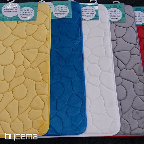 Bathroom mat TILES TURQUOISE