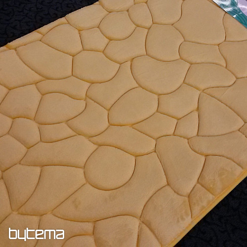 Bathroom mat TILES YELLOW