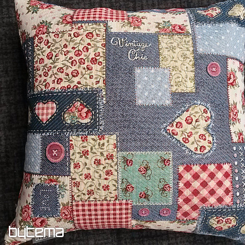 Tapestry pillow-case VINTAGE PATCHWORK