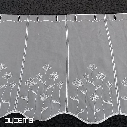Woven Curtain FLOWERS