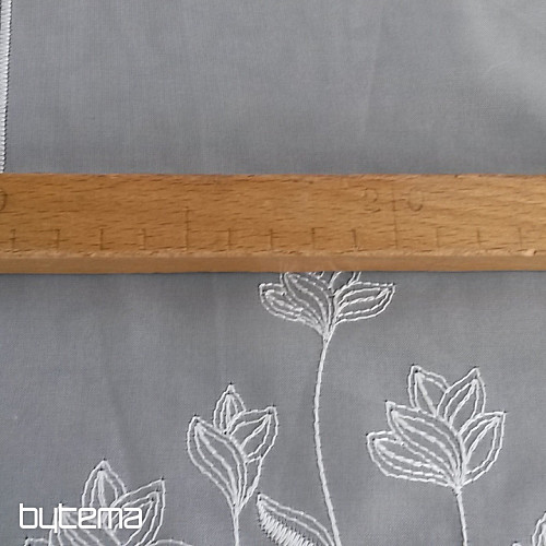 Woven Curtain FLOWERS