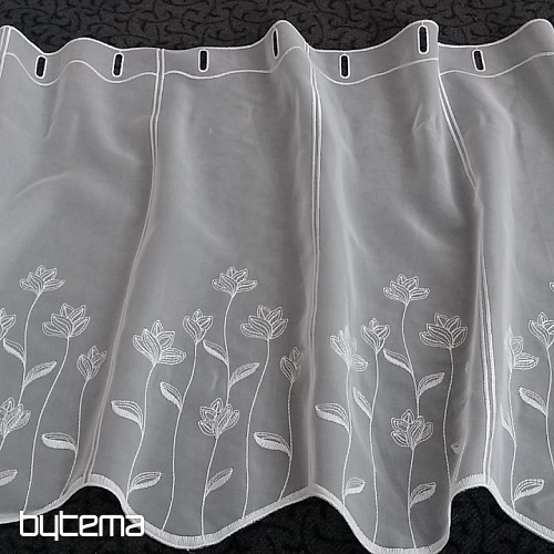 Woven Curtain FLOWERS