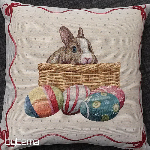 Tapestry pillow-case EASTER BUNNY
