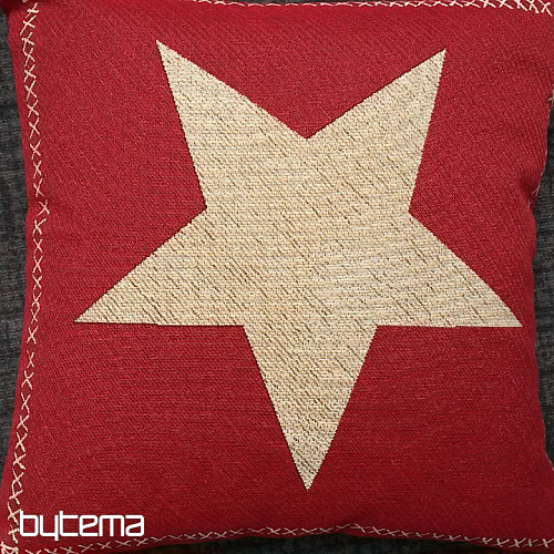 Tapestry cushion cover RED STAR 1