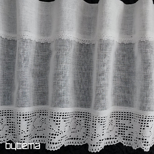 Crochet woven curtain LARISA