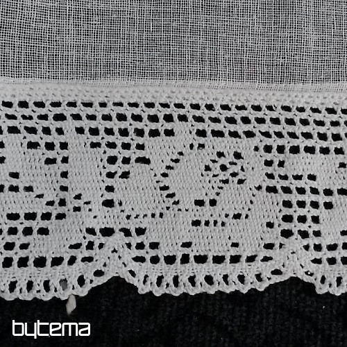 Crochet woven curtain LARISA