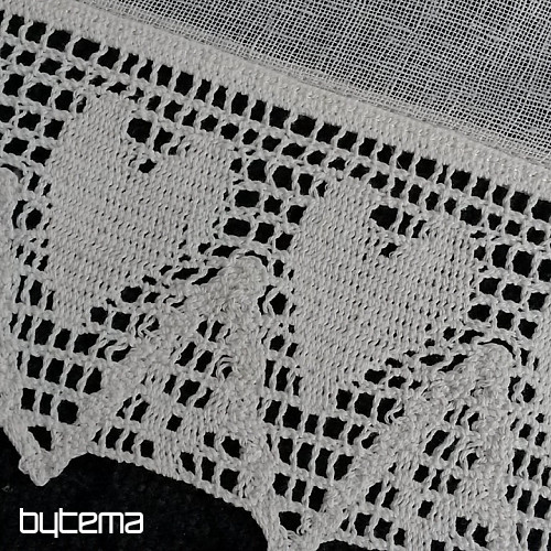 Crochet woven curtain LENA