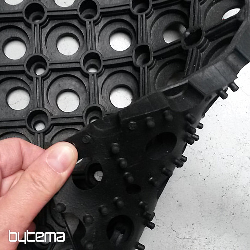 Rubber black mat