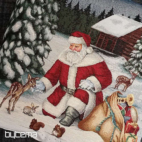 Christmas tapestry cover SANTA CLAUS 2