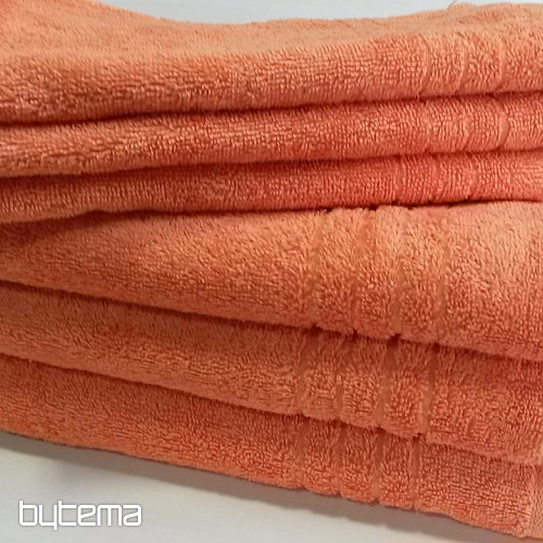 Luxury towel and bath towel MADISON 190 orange