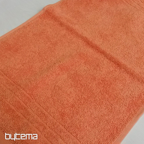 Luxury towel and bath towel MADISON 190 orange