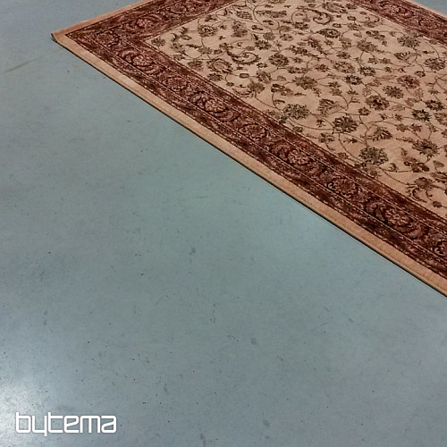 Luxurious woolen carpet ROYAL allover flower
