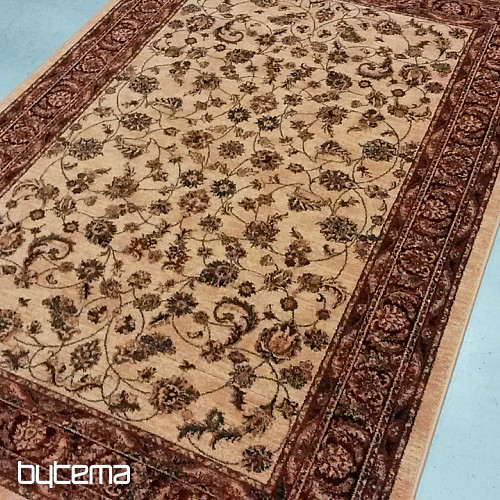 Luxurious woolen carpet ROYAL allover flower