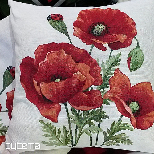 Tapestry cushion cover POPPIES