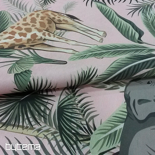 Decorative fabric AFRICA animals