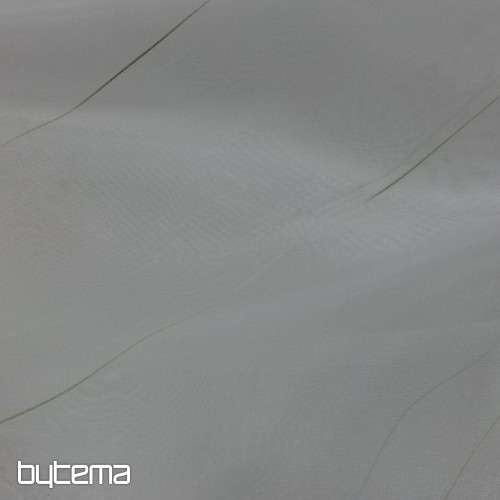 Luxurious curtain GERSTER 11700 green stripe
