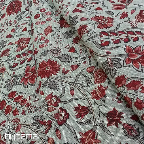 Linen fabric KARIN natur