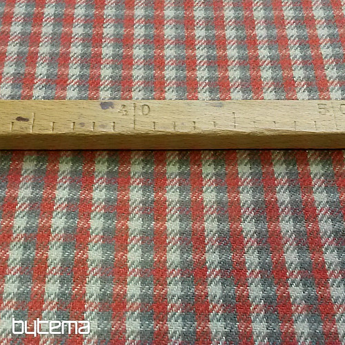 Upholstery Fabric CARA CORAL width 138 cm