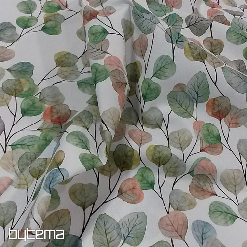 Decorative fabric AUTUMN III green