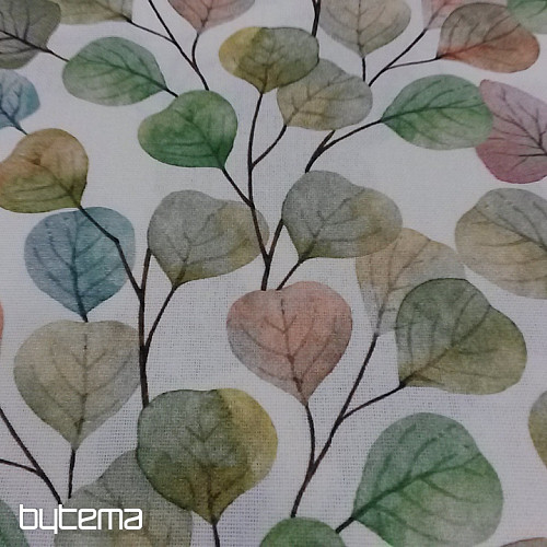 Decorative fabric AUTUMN III green