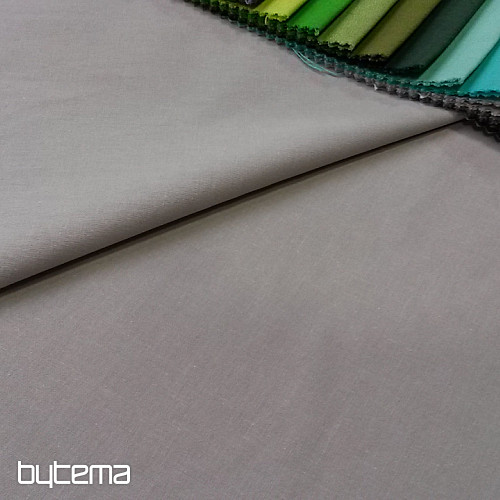 Cotton fabric UNI GRIS grey 1056