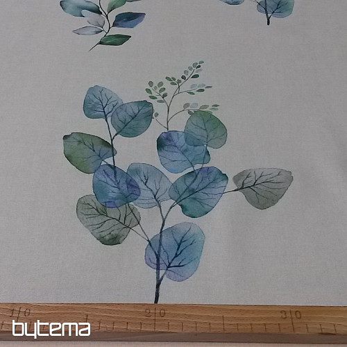 Decorative fabric AUTUMN I blue