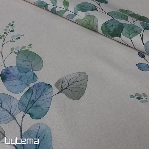 Decorative fabric AUTUMN I blue