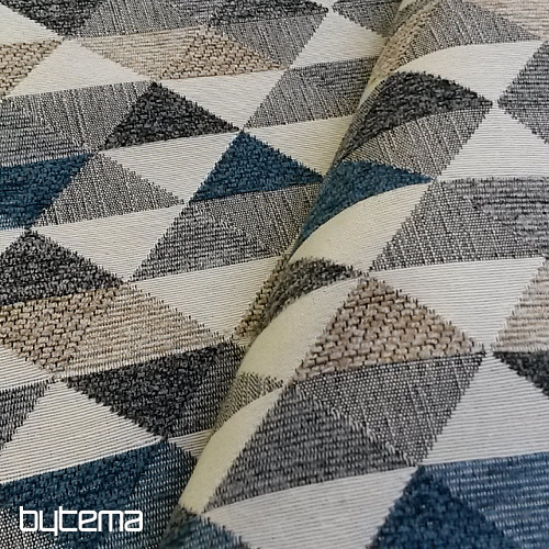 Upholstery Fabric  LUSA triangl kerosene