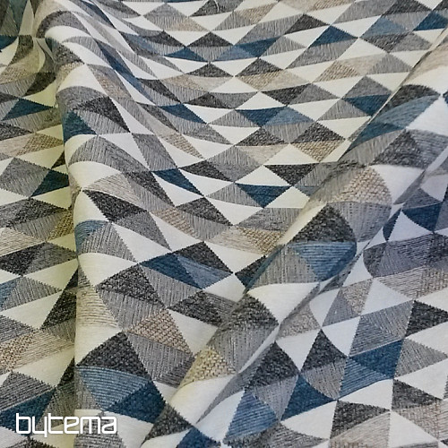 Upholstery Fabric  LUSA triangl kerosene