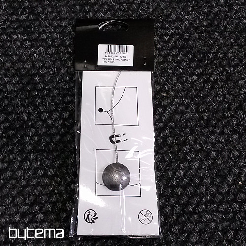 Tieback magnet  OVALIE silver-bronze