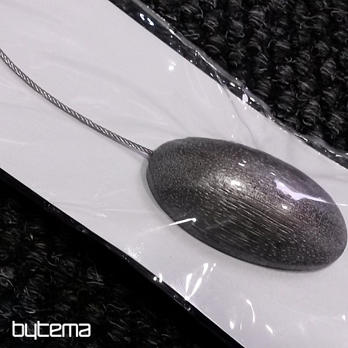 Tieback magnet  OVALIE silver-bronze