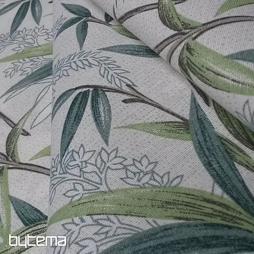 Decorative fabric BAMBOO green