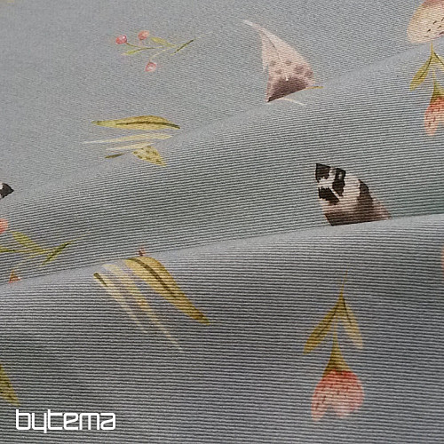 Children decorative fabric FEATHERS