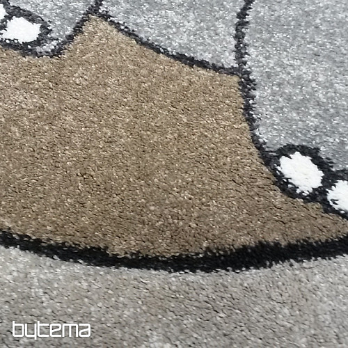 Children's round carpet VEGAS elephant