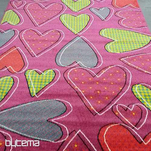 Children carpet PLAY heart