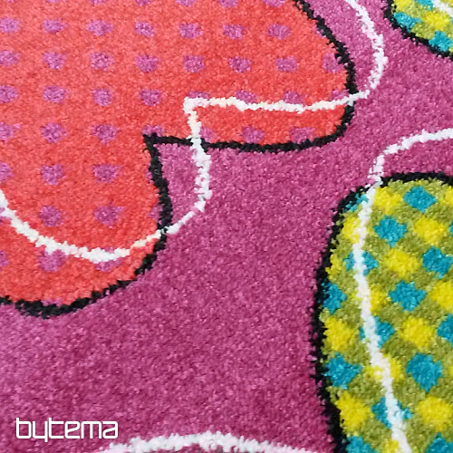 Children carpet PLAY heart