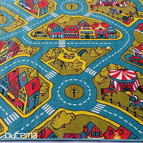 Children carpet PLAY roads
